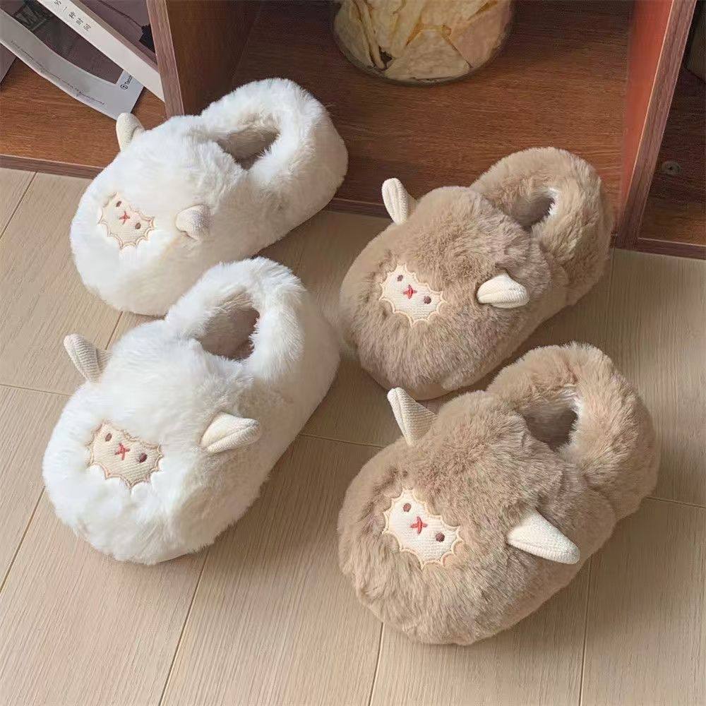 棉鞋室内棉鞋厚底居家保暖月子鞋包跟宿舍羊冬季ins情侣小萌可爱,居家布艺,居家棉拖/棉鞋,淘宝优惠券,粉丝福利购,淘宝优惠卷