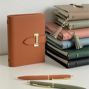 a7活页本a6手帐本m5笔记本本子a5商务办公会议工作记事本