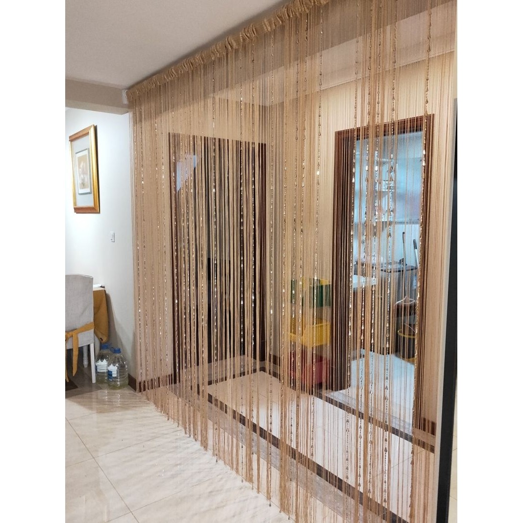 线帘流苏门帘隔断帘家用玄关遮挡客厅过道珠帘卧室装饰美容院帘子,居家布艺,珠帘/挂帘,淘宝优惠券,粉丝福利购,淘宝优惠卷