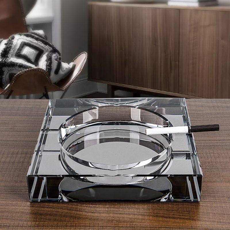 烟灰缸家用创意客厅个性水晶玻璃大号钉制KTV烟缸办公室欧式,节庆用品/礼品,时尚烟灰缸,淘宝优惠券,粉丝福利购,淘宝优惠卷