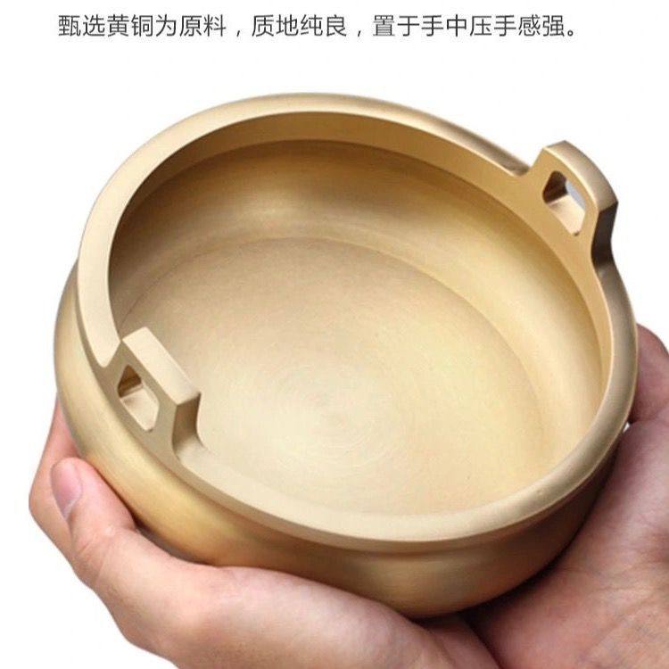 纯铜香炉特大号宣德炉家用供奉线香薰炉室内檀供佛上,收纳整理,蚊香收纳盘/盒/架,淘宝优惠券,粉丝福利购,淘宝优惠卷