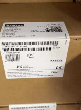 SIMATIC S7-200 SMART，CPU ST30，DC/DC/DC /6ES7288-1ST30-0AA1