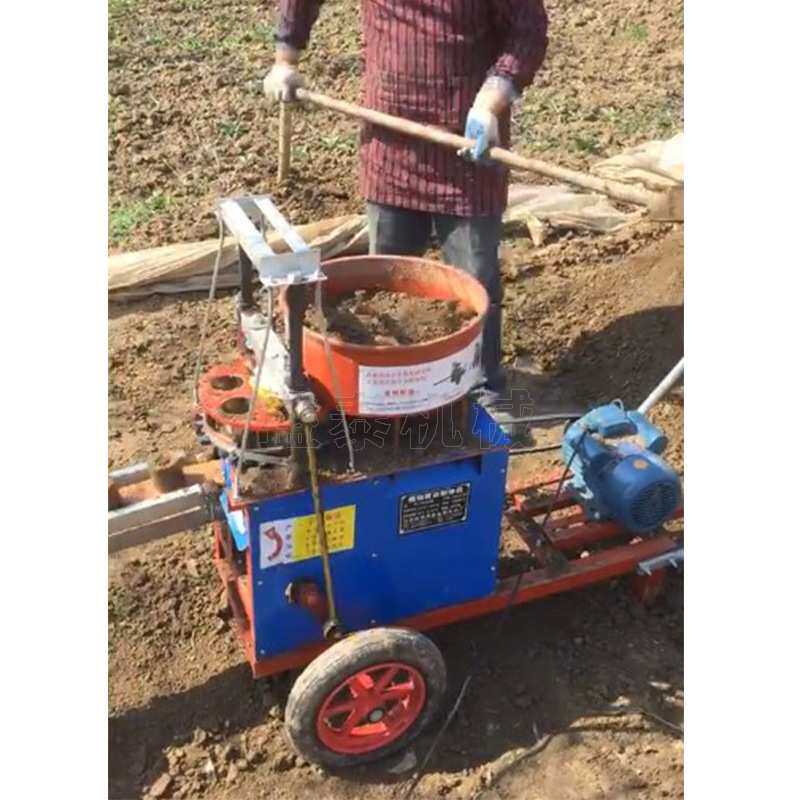 加厚型营养土制钵机 苗木种植打钵机大棚蔬菜营养土装袋机装杯机