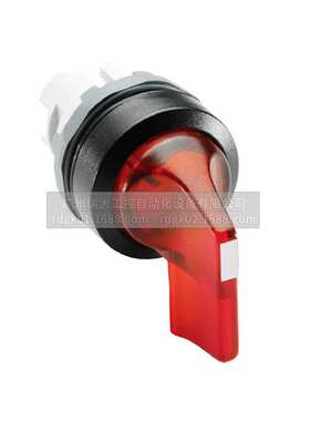 ABB M2SS二位置选择开关操作头部（带灯型）M2SS6-11R;10105131