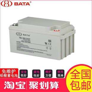 EPS通讯电源 鸿贝蓄电池FM UPS 12V65AH 直流屏专用电池 BB1265T