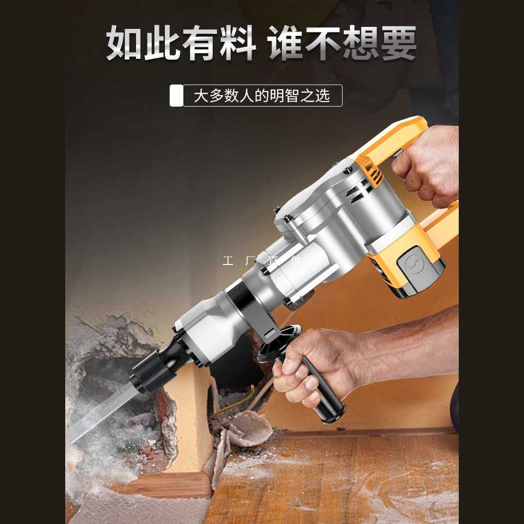 雷亚电镐工业级大功率单用拆混凝土大型专业重型工程拆墙拆铜神器