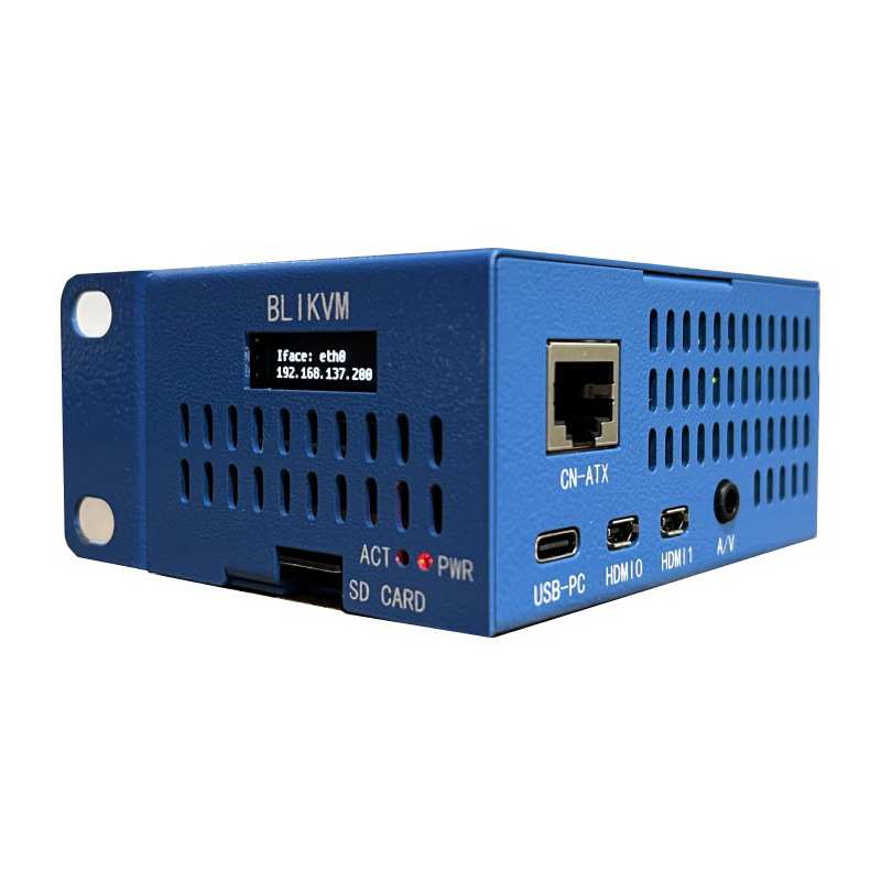 树莓派服务器运维HDMI CSI ipkvm远程控制kvm远控pikvm运维overip