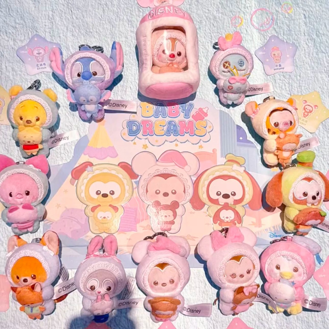 迪士尼童梦BABY系列盲盒玩偶挂件图片
