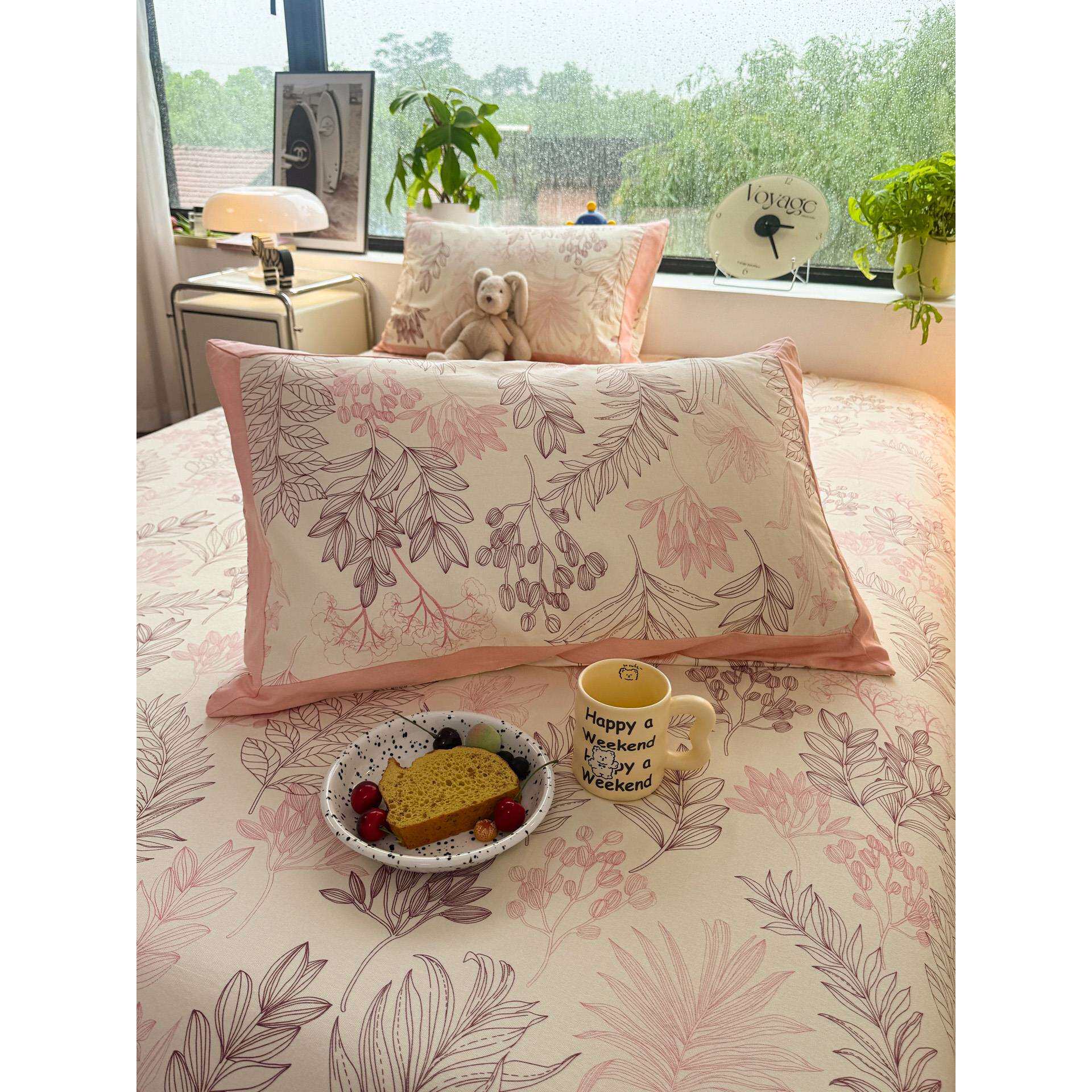 A类少女风碎花夏季老粗布床单单件全棉100纯棉单人加厚被单三件套