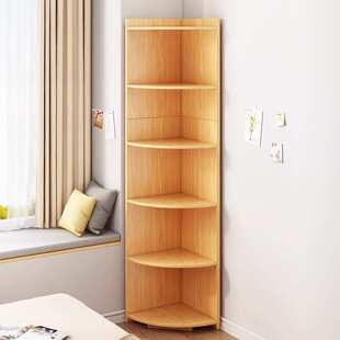 角柜转角柜落地三角置物架卧室角落收纳柜墙边柜铁艺靠墙架子书架