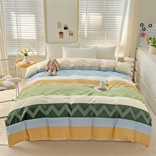 纯棉被套单件全棉被罩1.8m2米2.2米学生宿舍单人双人1.5m1.8米床