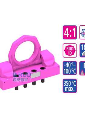 RUD路德索具VRBG螺栓型吊环 吊点多点固定分散受力载荷高德国进口