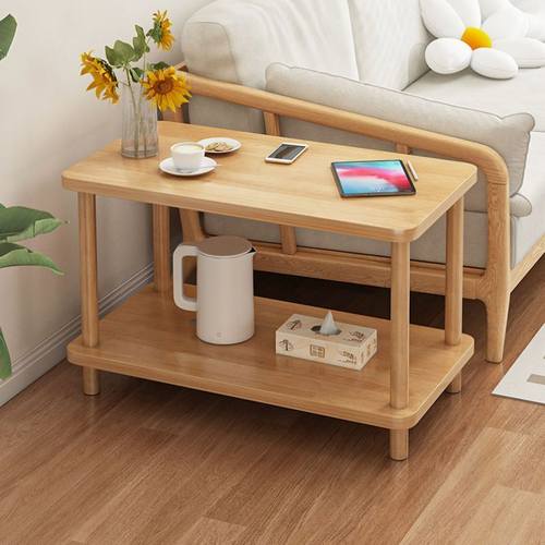 实木小桌子客厅家用沙发边几小户型卧室床头置物架简易茶桌小茶几