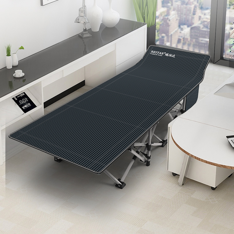 RESTAR瑞仕达 办公室简易床午睡床午休床M折叠床单人行军床 平头