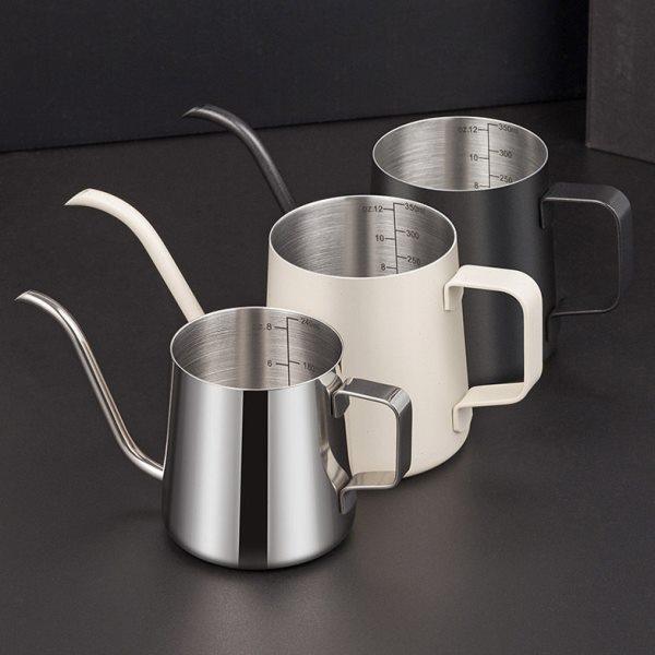 现货手冲壶不锈钢咖啡冲泡壶家用长嘴细口煮壶手冲挂耳咖啡烧水壶,餐饮具,手冲壶,淘宝优惠券,粉丝福利购,淘宝优惠卷