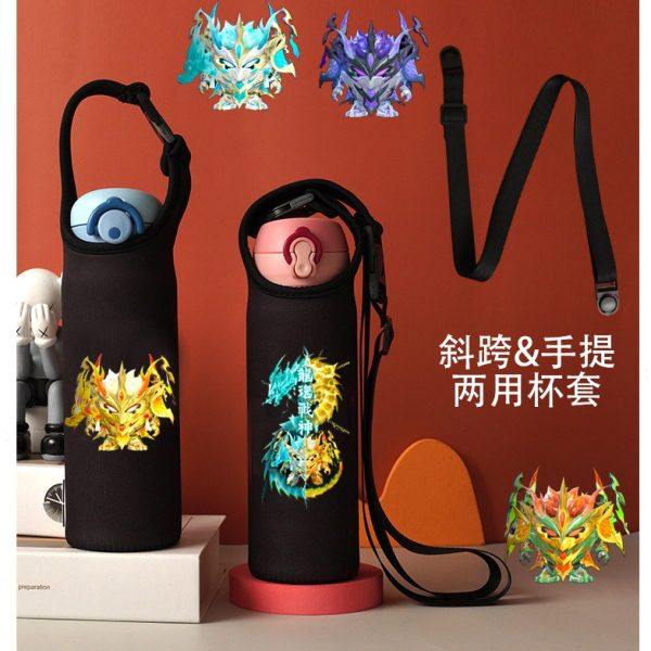 蛋仔派对龙魂战神义御烬手提斜挎两用杯套便携防摔保温杯袋定制,餐饮具,杯套,淘宝优惠券,粉丝福利购,淘宝优惠卷
