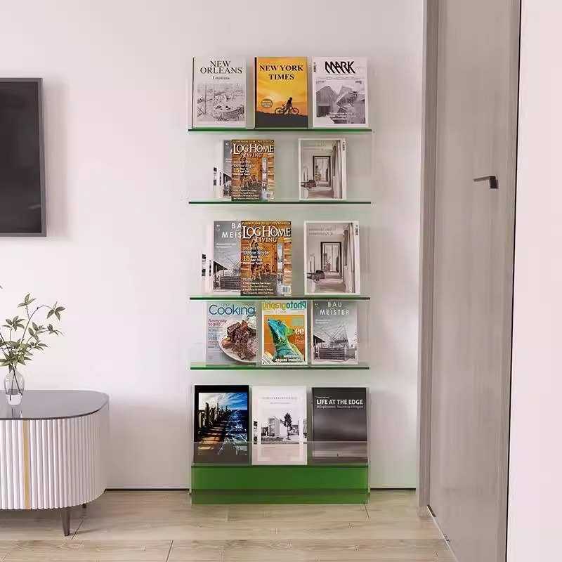 门后置物架亚克力多层书架靠墙窄边缝隙薄书架柜儿童绘本杂志收纳,3C数码配件,USB灯,淘宝优惠券,粉丝福利购,淘宝优惠卷