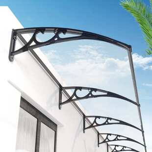 厂家供应 铝合金雨棚 屋檐中庭停车场遮雨蓬遮阳棚 可按需加工