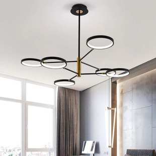 新款客厅灯吊灯北欧灯具现代简约卧室餐厅时尚优雅美观风格吊灯