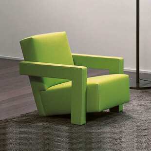 北欧简约单人沙发乌德勒扶手椅客厅阳台简约休闲椅布艺沙发七字椅