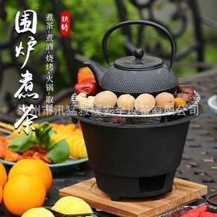 自动控温铸铁围炉养殖热风炉数控供暖锅炉采暖燃煤锅炉蒸汽锅炉