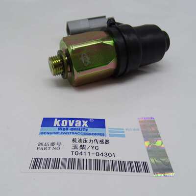 KOVAX机油压力传感器T0411-04301工程机械零件 挖机配件YC230