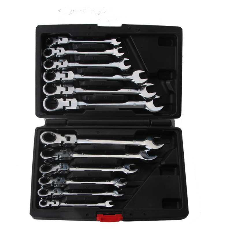 12件两用活动头棘轮扳手快速扳手套装五金工具72齿  180度转,3C数码配件,USB灯,淘宝优惠券,粉丝福利购,淘宝优惠卷