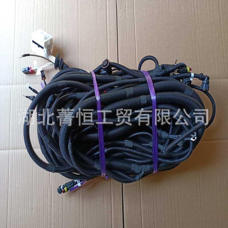 东风商用车出口右置车配件-车架线束总成3724580-K37Y0