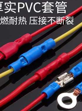 冷压端子套装SVRV插簧插片对接500PCS送插头剥线钳压线工具