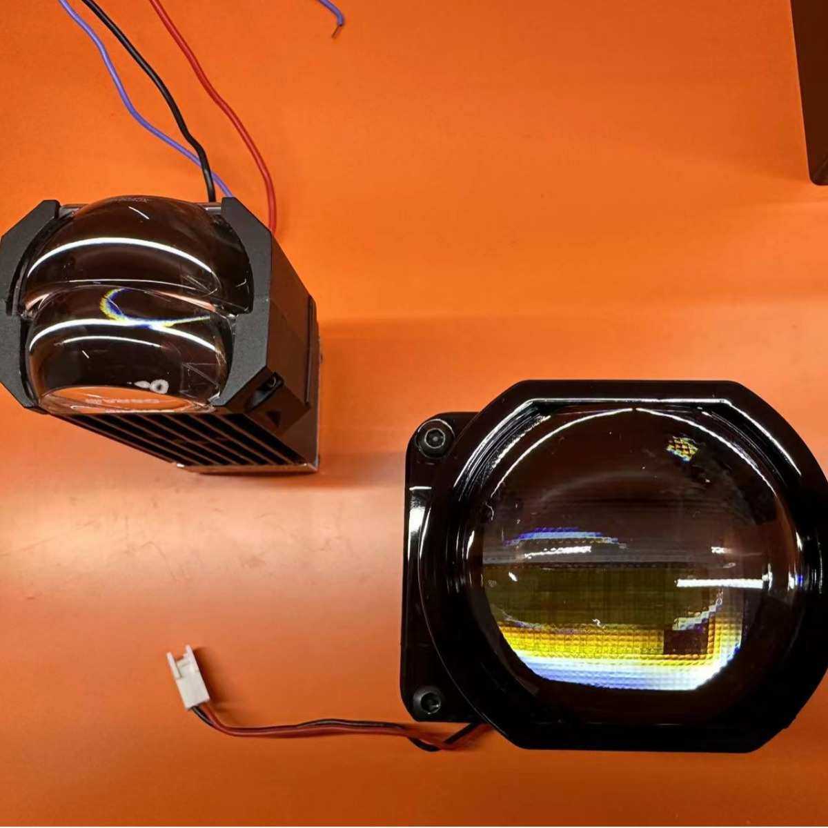 汽车LED大灯3寸双光透镜启动扫描可编程文字自定义模式超炫酷透镜,3C数码配件,USB灯,淘宝优惠券,粉丝福利购,淘宝优惠卷