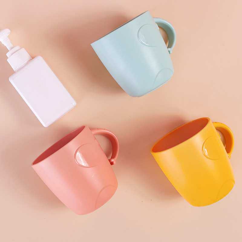 高颜值家用卫生间儿童洗漱杯轻奢情侣塑料漱口杯洗漱刷牙杯洗牙杯