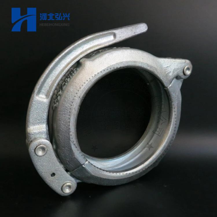 锻造快速DN125泵管管卡固定连接U型管卡注浆烤漆管卡