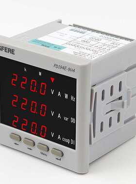 PD194E-9H4多功能谐波电能数显表江苏斯菲尔厂家直购