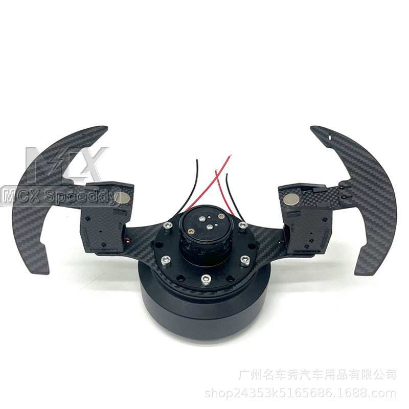 汽车改装快拆方向盘碳纤维拨片 中凹深凹竞技方向盘换挡拨片通用