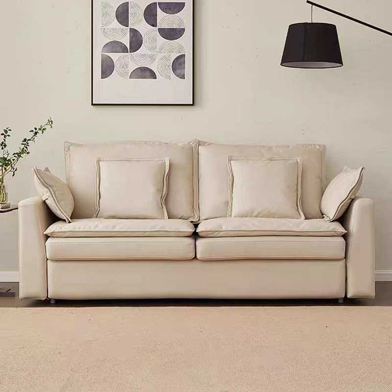 北欧高端沙发床带床垫两用多功能小户型折叠科技布书房轻奢客厅