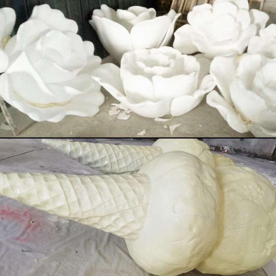泡沫雕塑冰淇淋道具蛋糕艺术摆件模型道具舞台婚庆大型创意摆件
