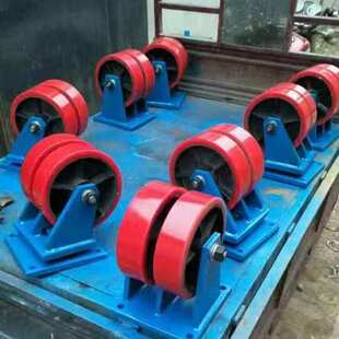 超重型双排万向轮6-12寸脚轮2-10载重车轮铁心PU聚氨酯耐磨尼龙