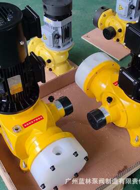 DJ-D380/0.6机械驱动隔膜式计量泵 PVDF泵头耐酸碱高压计量泵