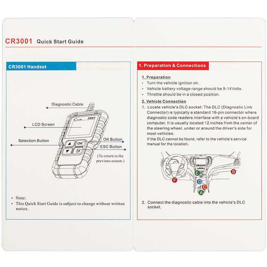 元征LAUNCH X431 Creader /CR3001 OBD II全功能读码卡海外英文版