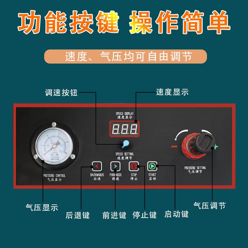 气柱袋机全自动防震包装袋奶粉袋红酒袋卷水果袋机气泡柱