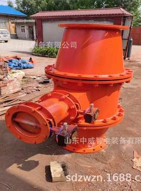 中威牌FZQ-K瓦斯管路快速排渣器 质量保障除渣器 瓦斯管路除渣器