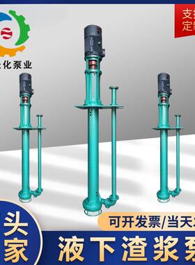 替换襄阳五二五PLC100液下渣浆矿浆CD4/Cr33立式矿用抽沙排渣泵