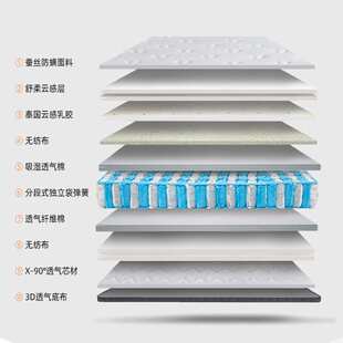 白骑士儿童版黄麻环保椰棕偏硬儿童家用护脊席梦思床垫源头厂家批