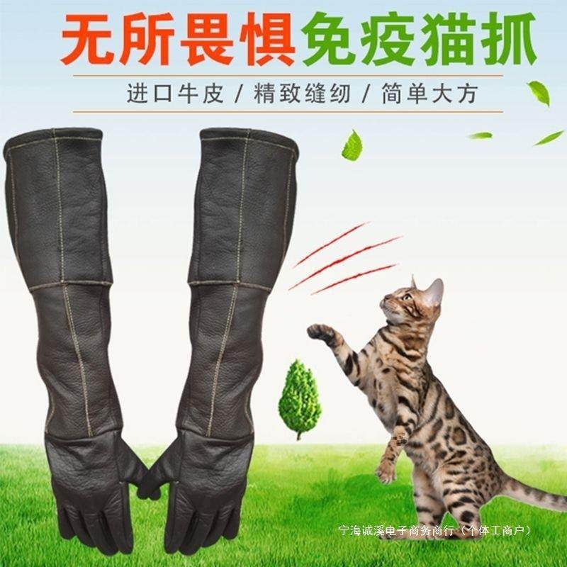 防小宠物咬手套防猫抓逗狗狗咬猫咪加厚长防水手部其它振奕荣直销