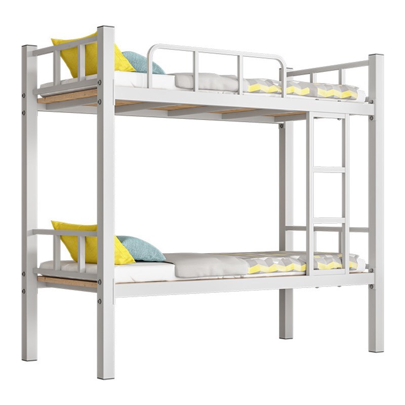 D*加厚上下铺双层n床铁床员工宿舍上下床架子学校双人铁Y艺高低铁