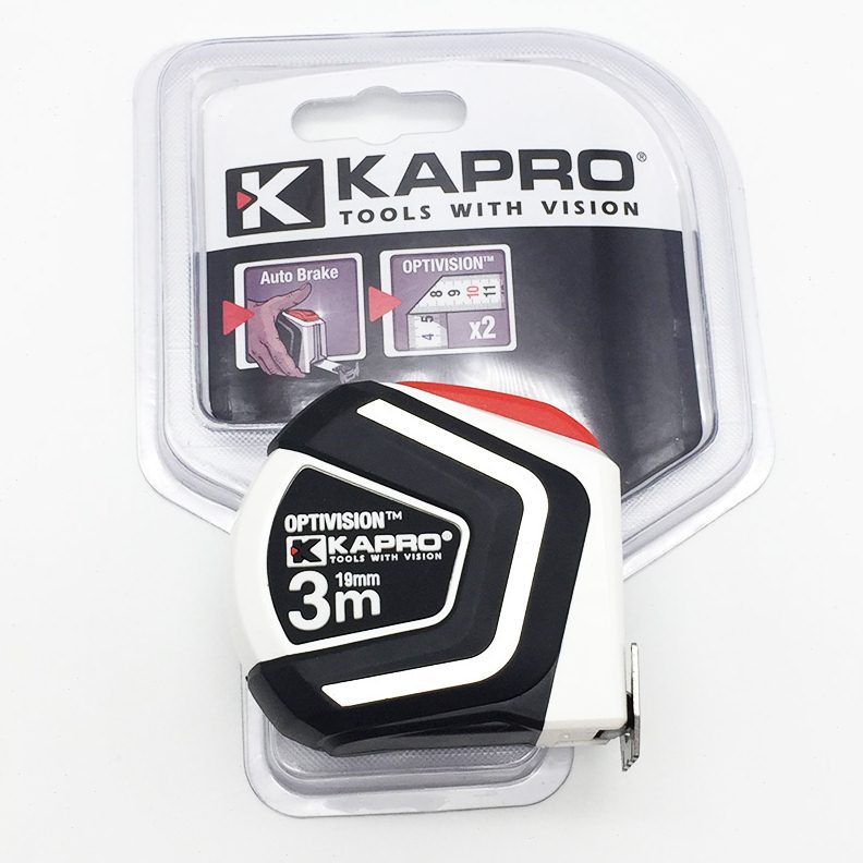 KAPRO开普路卷尺3米5米8米尺子高精度木工钢卷尺盒尺自动锁带磁