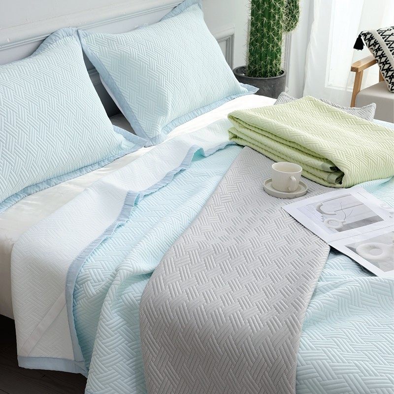 凉席夏天2023新款冰丝软凉席可水洗三件套可折叠单件外贸夏季床单,床上用品,冰丝席,淘宝优惠券,粉丝福利购,淘宝优惠卷