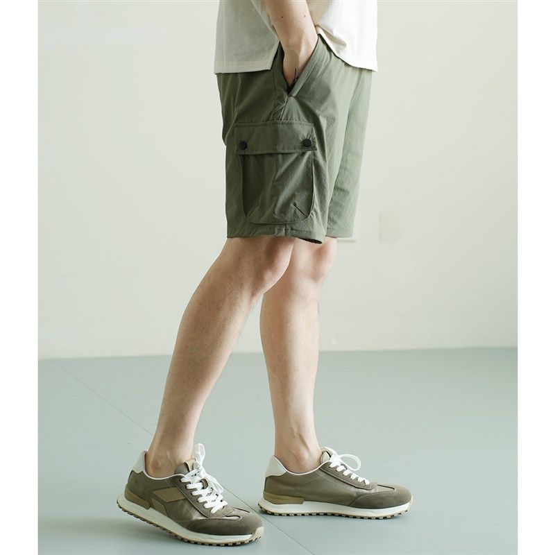 男士速干工装短裤 轻薄纯色休闲五分裤 大码运动中裤 夏款男装,男装,短裤,淘宝优惠券,粉丝福利购,淘宝优惠卷