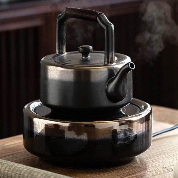 御汕堂静音电陶炉电热煮茶烧水家用迷你泡茶炉小型台式陶壶煮茶器