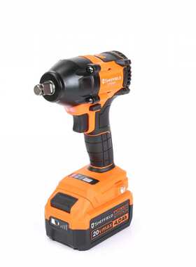 钢盾工具20V大扭力无刷锂电扳手充电电动扳手两电一充S700201